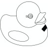 Mini canard en plastique 5cm
