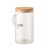 Carafe verre borosilicate 1L