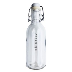 Bouteille en verre avec bouchon mécanique 50cl