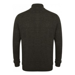 Cardigan zippé unisexe col bomber