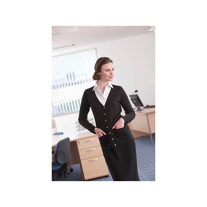 Cardigan femme col V