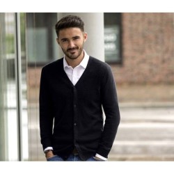 Cardigan homme col V