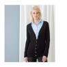 Ladies V Button Cardigan - Gilet femme