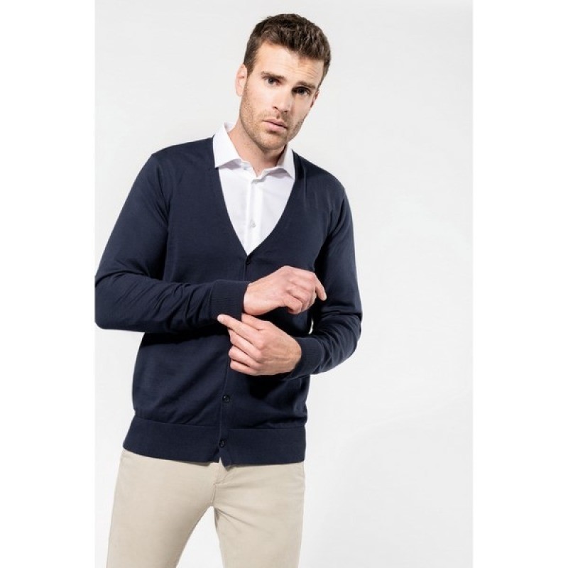 Cardigan Supima® homme