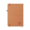 Carnet A5 ligné en PU recyclé