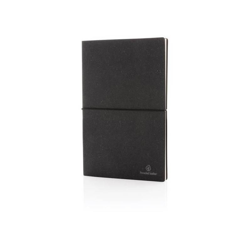 Carnet a5 en cuir recyclé
