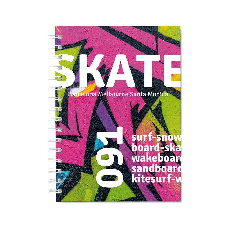 Carnet a5 à spirales sur-mesure