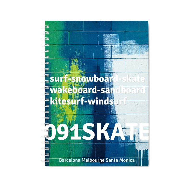 Carnet a4 à spirales sur-mesure