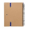Carnet à spirale en papier recyclé