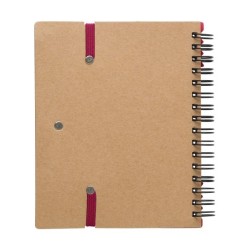 Carnet à spirale en papier recyclé