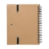 Carnet à spirale en papier recyclé