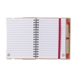Carnet à spirale en papier recyclé