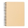 Carnet de notes a5 kraft avec notes autocollantes