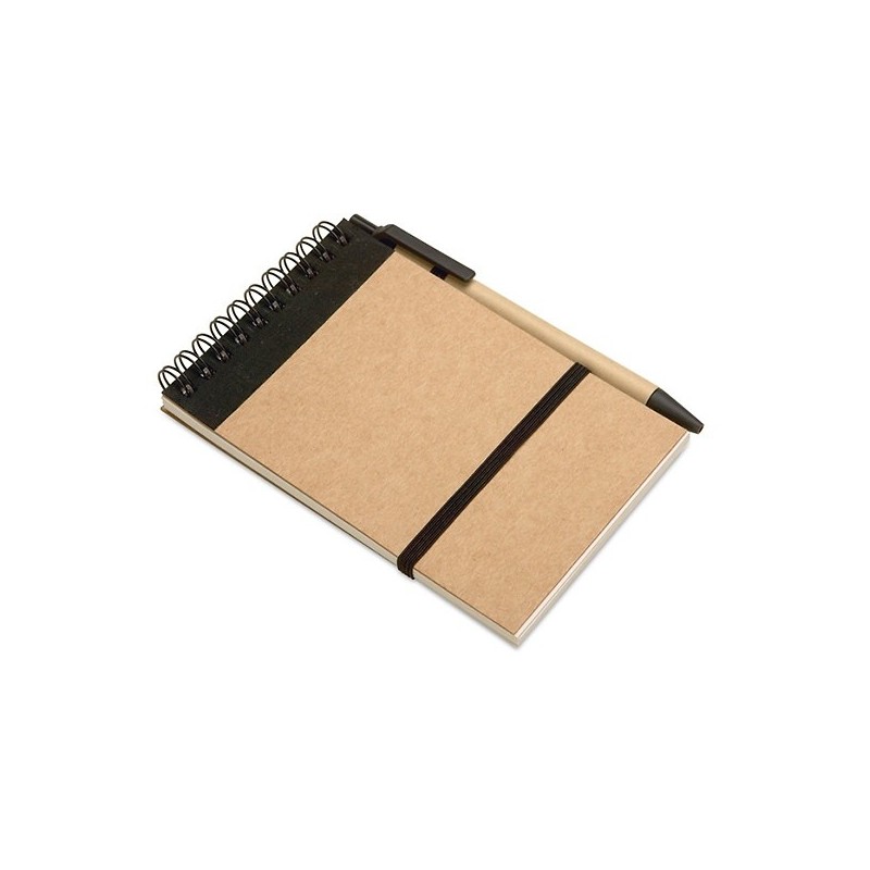  Bloc-notes recyclé et stylo