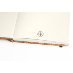 Bloc-notes liège avec stylo et papier FSC