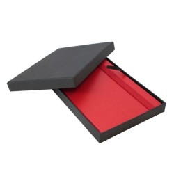 Carnet a5 rigide en cuir reconstitué