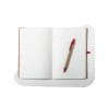 Cahier A5 recyclé avec stylo carton