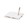 Cahier A5 recyclé avec stylo carton