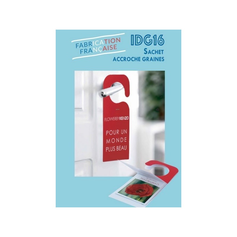 Sachet accroche graines