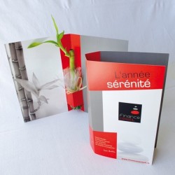 Carte de voeux plante