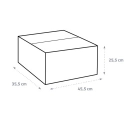 Caisse carton 45x35x25cm