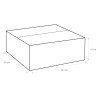 Caisse carton 100x60x40cm