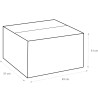 Caisse carton 80x50x50cm