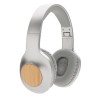Casque audio bluetooth pliable finition bambou
