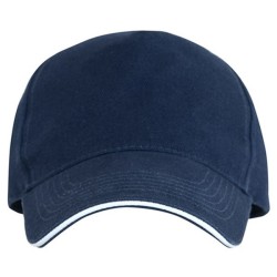ERIS - Casquette de 5 panneaux avec visière sandwish en contraste