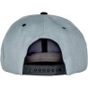 Snapback 6 pans basique bicolore