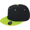 Snapback 6 pans basique bicolore