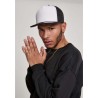 Casquette snapback trucker bicolore