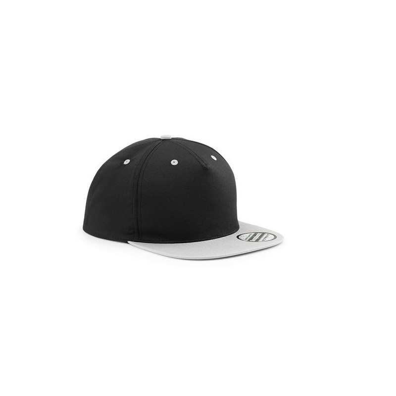 5 Panel Contrast Snapback - Casquette 5 pans avec visière contrastée