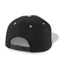 5 Panel Contrast Snapback - Casquette 5 pans avec visière contrastée