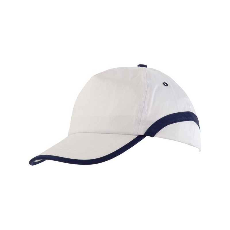 Casquette basique à liseré contrasté