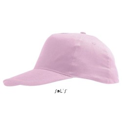 Casquette enfant 5 panneaux en coton moyen