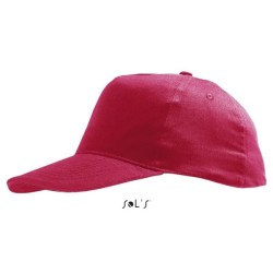 Casquette enfant 5 panneaux en coton moyen
