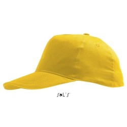 Casquette enfant 5 panneaux en coton moyen
