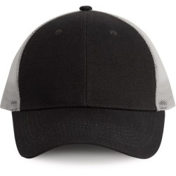 Casquette camionneur bicolore 6 pans