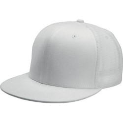 Casquette trucker / visière plate 6 pans