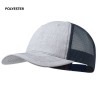 Casquette filet denim gris