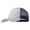 Casquette filet denim gris