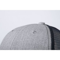 Casquette filet denim gris