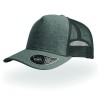Casquette 5 pans style trucker en jersey