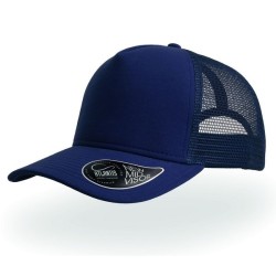 Casquette 5 pans style trucker en jersey