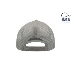 Casquette 5 pans style trucker en jersey