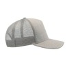 Casquette 5 pans style trucker en jersey