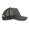 Casquette 5 pans style trucker en jersey