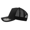 Casquette 5 pans style trucker en jersey