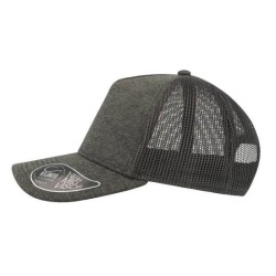 Casquette 5 pans style trucker en jersey